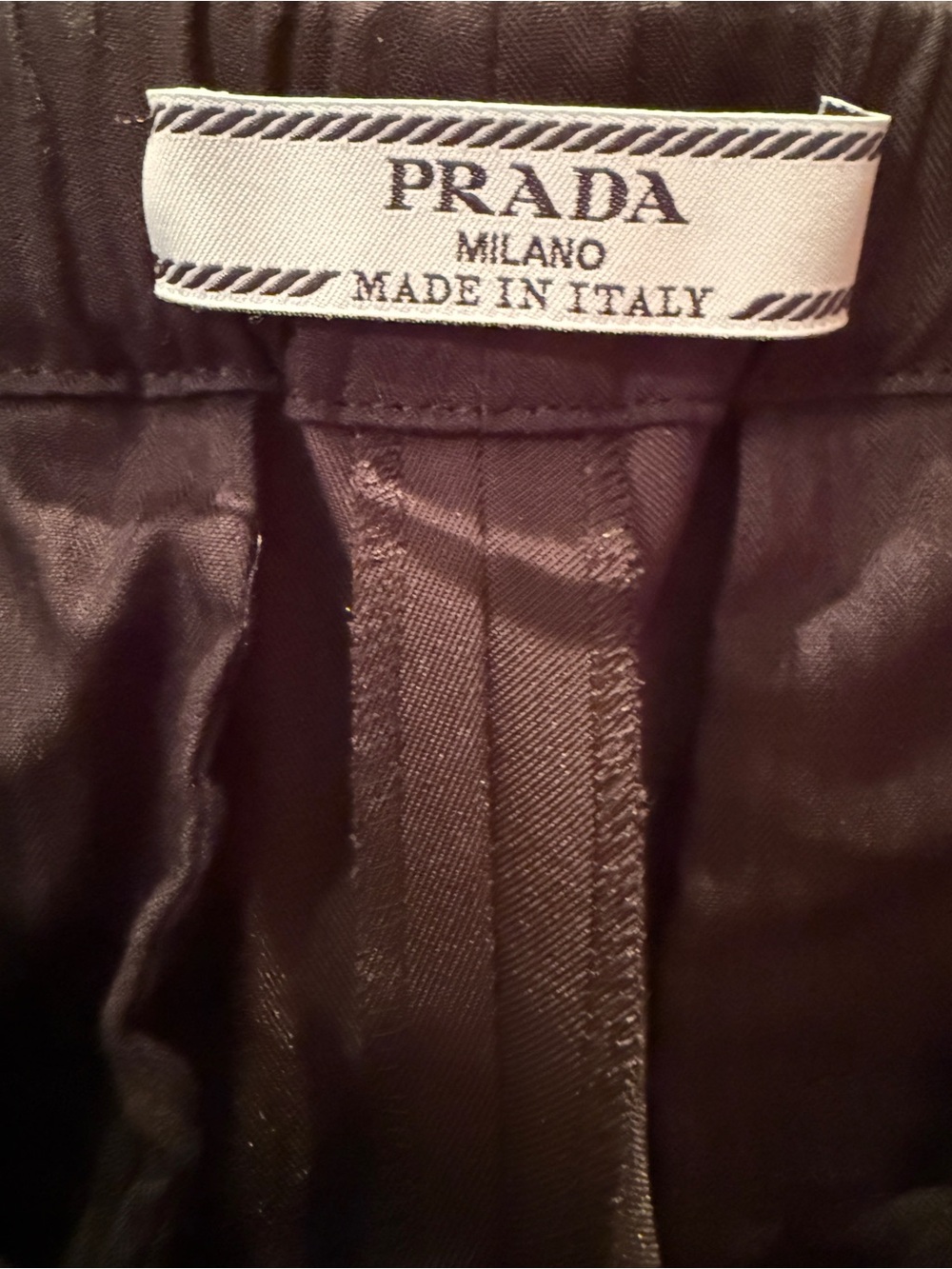 Prada Black Dress Pants in technical fabric - Picture 2 of 5